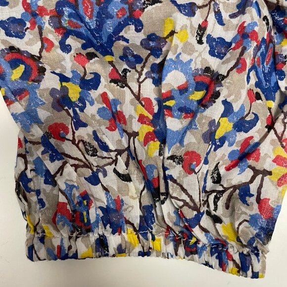 MARANT ETOILE DAMIANI FLORAL PATTERN MIDI SKIRT - Picture 7 of 16